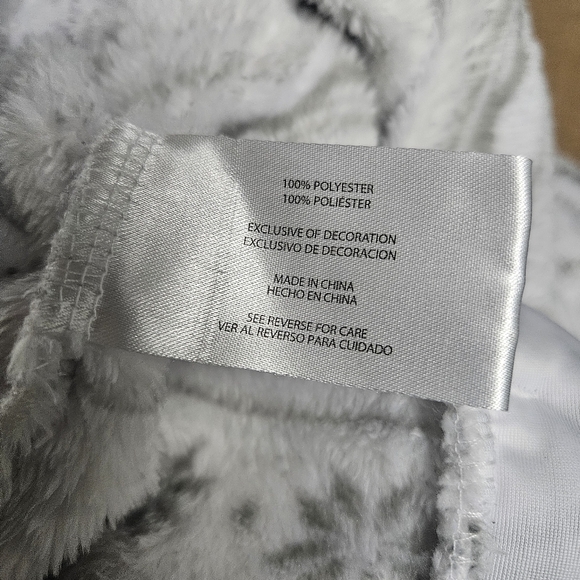 Eddie Bauer Nordic 1/4 Zip Fleece Pullover Womens White Frost Snowfall Fair Isle - Picture 9 of 9